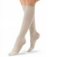 thumbnail image 2 of JOBST 120205 soSoft Compression Sock, Brocade Pattern, 15-20mmHg, Knee High, Black, Small, 2 of 2
