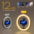 thumbnail image 3 of Anillo de luz para selfies Weilisi 12 con soporte de trípode de 63 cm, 3 of 7
