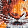 thumbnail image 3 of Otra decoración de pared Kits de pintura de diamante de tigre de 30x40 cm para niños adultos, kits de arte de diamante redondos completos 5d, animales, pintura de gemas artesan, 3 of 5