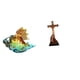 thumbnail image 1 of Figura De Caracola De Cristal, Animal Marino, Arte Decorativo, Artesanía, Estatua, Adorno Y Escultura De Jesús, Estatua Decorativa De La Santa Madre María, Religiosa, Católica, Para El, 1 of 8