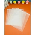 thumbnail image 2 of 5pcs Clear & Frosted Double-sided Ziplock Packaging Bags For Storage, 2 of 5