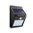 thumbnail image 1 of Motion Light Sensor Solar Wall Light Outdoor Lights 2 Pieces Black, 1 of 4