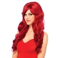thumbnail image 2 of Long Wavy Wig, Red Hair, Adult Costume, 2 of 3