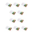 thumbnail image 2 of VONKY 35pcs ABS Push Pin Set For Multicolor Paintings - Wide Application Durable And Convenient Thumbtacks colour mixture 10Set, 2 of 6