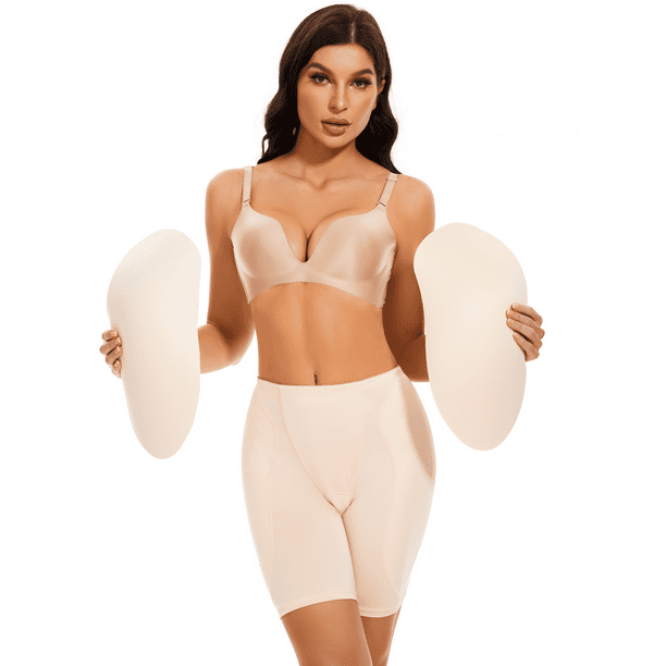 BIMEI One Piece Concave Bottom Triangle Shape Breathable Silicone Breast  Implants Fake Breast Special for Postoperative Breast Inserts Bra Pads