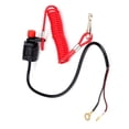 thumbnail image 3 of Lawn Mower Engine Stop Switch Outboard Motor Kill Switch with Safety Tether for ATVs Motorcycles Lawn Mowers, 3 of 7