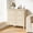 Beige, variant on Cozy Home Blue 3 Drawer Dresser, Painted 30" Nightstand with Storage, for Bedroom Hallway Living Room