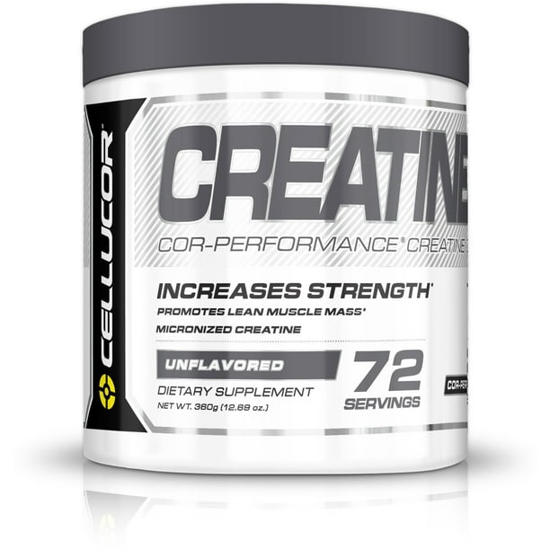 Cellucor Cor Performance Creatine Monohydrate Powder Unflavored 72 Servings 