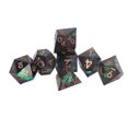 thumbnail image 2 of Juego De Dados, Juego De Dados Poliédricos De Colores Poliedros Resina Rodante 7 Piezas Para Juego ANGGREK Otros, 2 of 8