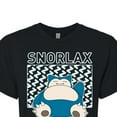 thumbnail image 3 of Pokémon - Snorlax - Juniors Cropped Cotton Blend T-Shirt, 3 of 5