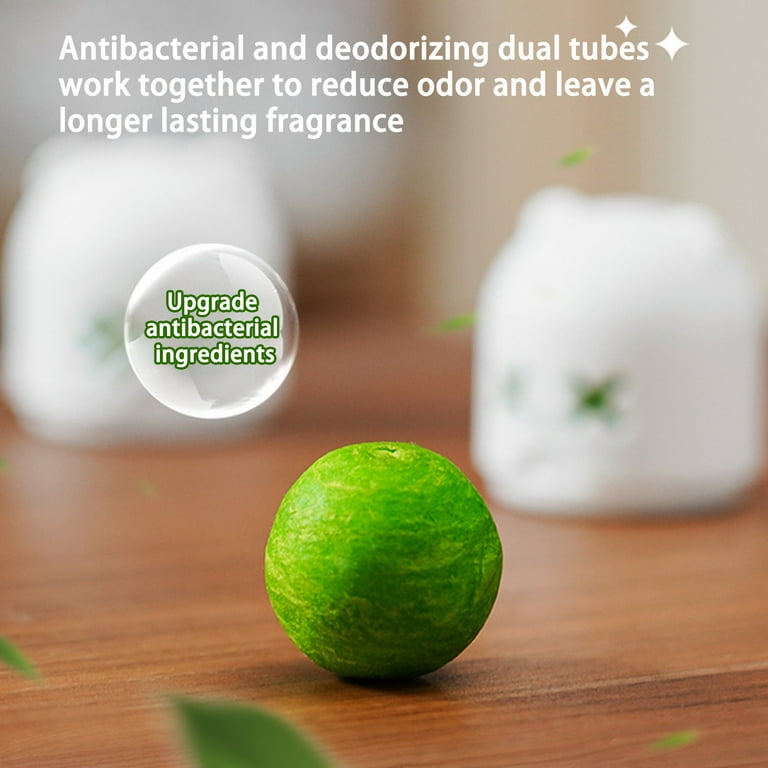 Odor Deodorizer Balls 10pcs for Shoes Gym Bags Drawers and Locker Fresh Linen Natural Tea polyphenols and Essential Oil Long Lasting Odor Eliminator