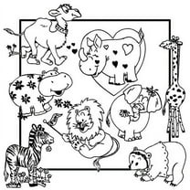 Aunt Martha's #3891 Whimsical Animals