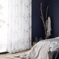 thumbnail image 1 of Bouclair Rideau Voile Bleu Nima 52x108 Po (132x274 cm), 1 of 4