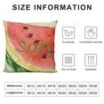 thumbnail image 5 of Hello Summer Pillow Covers Watermelon Pattern Design Pillow Covers Rustic Farmhouse Outdoor Throw Pillow Covers Summer Decor for Sofa Bed Sofa Couch (HS-Summer), 5 of 5