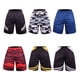 thumbnail image 3 of TFixol Pantalones cortos deportivos para hombre con bolsillos, cintura elástica estampada, secado rápido, 3 of 8