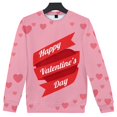 thumbnail image 4 of Moda mujer suelta cuello redondo casual manga larga impresa señoras sudadera tops Pompotops  FGAJ1749, 4 of 4