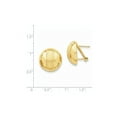 thumbnail image 2 of 14k Omega Post Earrings, 2 of 2