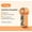 Orange, variant on Portable Mini Fan, Rechargeable Handheld Fan with Strong Airflow for Outdoor Camping and Cooling, Mini Turbo Fan for Cleaning Keyboard Gaps and Camera Lenses as Pocket Blower