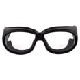 thumbnail image 3 of Birdz Swallow Fit Over Padded Motorcycle Safety Glasses Black Frame, 3 of 7