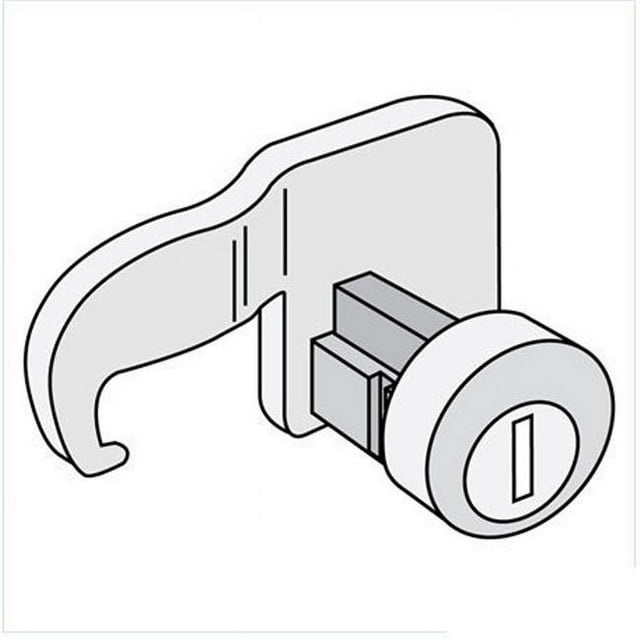 Salsbury Industries 3390 Standard Replacement for F Series Cluster Box Unit Door with 3 Keys