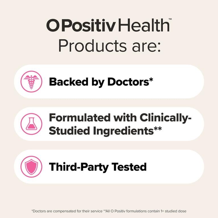 O Positiv URO Vaginal Health Probiotic, 60 Capsules photo 8