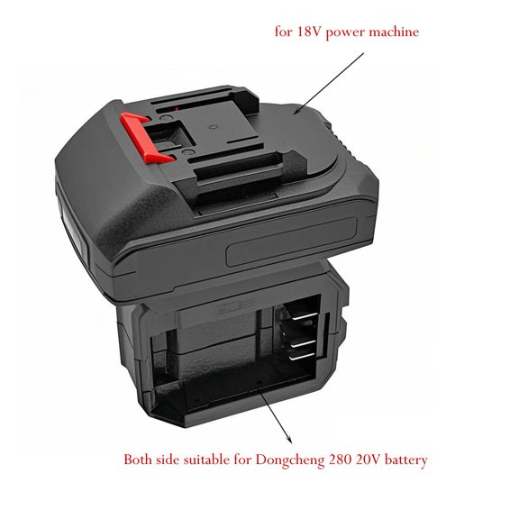 yaaqii battery converter for dongcheng 280 20V power tool for bl1830 bl1840 battery
