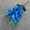 Blue, variant on Artificial Gladiolus Flower Stems, 27.6 Inch 5 Fork Silk Sword Lily for Wedding Centerpiece Home Vase Floral Arrangement Decor