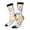2 Black-1, variant on Floral Puppy Print Adult Socks for Men & Women,Calf Socks, Ankle Socks,Boots Socks,Breathable Casual Sock,Unisex Crew Socks