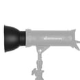 thumbnail image 2 of 7 Inch Standard Reflector Diffuser Lamp Shade Dish with for Bowens Mount Studio Strobe Flash, 2 of 7
