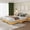 Pine, variant on Wood Platform Bed Frame, Sturdy Slat Support, Wooden Bedframe Without Headboard, Noise-Free Design, No Box Spring Needed, Easy Assembly-King/California King/Queen/Full/Twin/Twin-XL Size