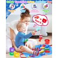 thumbnail image 2 of Juego de pesca con gagules Montessori, con vasos apilables, de 1 a 3 años, 2 of 6