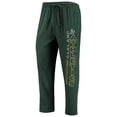 thumbnail image 4 of Men's Concepts Sport Green/Gold Oakland Athletics Meter Top and Pants Sleep Set, 4 of 5
