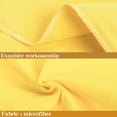 thumbnail image 3 of King Pillowcases Set of 2, 100% Brushed Microfiber, Soft and Cozy, Wrinkle, Fade, Stain Resistant with Envelope Closure, 20"x 36", Yellow, 3 of 7