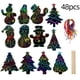 thumbnail image 3 of Árbol de Navidad con muñeco de nieve, papel para raspar, marcador de bricolaje, decoración creativa para niños, pintura para raspar de Halloween, 3 of 6