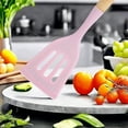 thumbnail image 4 of HEESEM 19pcs Silicone Kitchen Utensil Set, Heat-Resistant Non-Stick Easy Cooking Cleaning Home Pink, 4 of 9