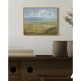 thumbnail image 6 of Drsoum Vintage Grassland Wilderness Desert Field Wall Art Landscape Framed Wall Decor Prints Classic Retro Farmhouse Rustic Decorations for Living Room Bedroom 8x10in Natural Framed, 6 of 6