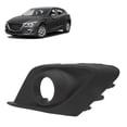 thumbnail image 1 of BLACK FOG LAMP COVER REPLACEMENT FOR3 2014-2016 - HIGHLY DURABLE AND EASY INSTALLATION, 1 of 8