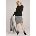 thumbnail image 3 of ellos Women's Plus Size Button-Cuff Pullover - 14/16, Rose Mist Heather, 3 of 5