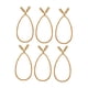 thumbnail image 4 of Juego de 6 cintas reutilizables y fáciles de moldear para guirnaldas navideñas, ideales para empaques y decoraciones flexibles, perfectas para calceti Oro, 4 of 8