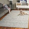 thumbnail image 3 of SAFAVIEH Abstract Coretta Striped Geometric Area Rug, Light Blue/Ivory, 5' x 8', 3 of 11