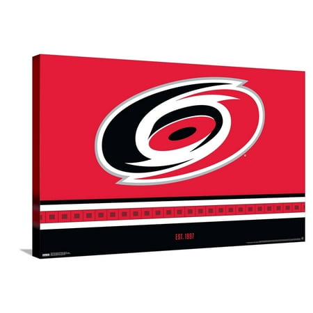 NHL Carolina Hurricanes – Logo 21 Canvas Wall Poster 22.375 x 34 NHL Carolina Hurricanes – Logo 21 Canvas Wall Poster 22.375 x 34