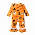 thumbnail image 3 of LOVEBAY My 1st Halloween Baby Girl Outfit Newborn Infant One Piece Long Sleeve Romper Jumpsuit Toddler Clothes, 3 of 8