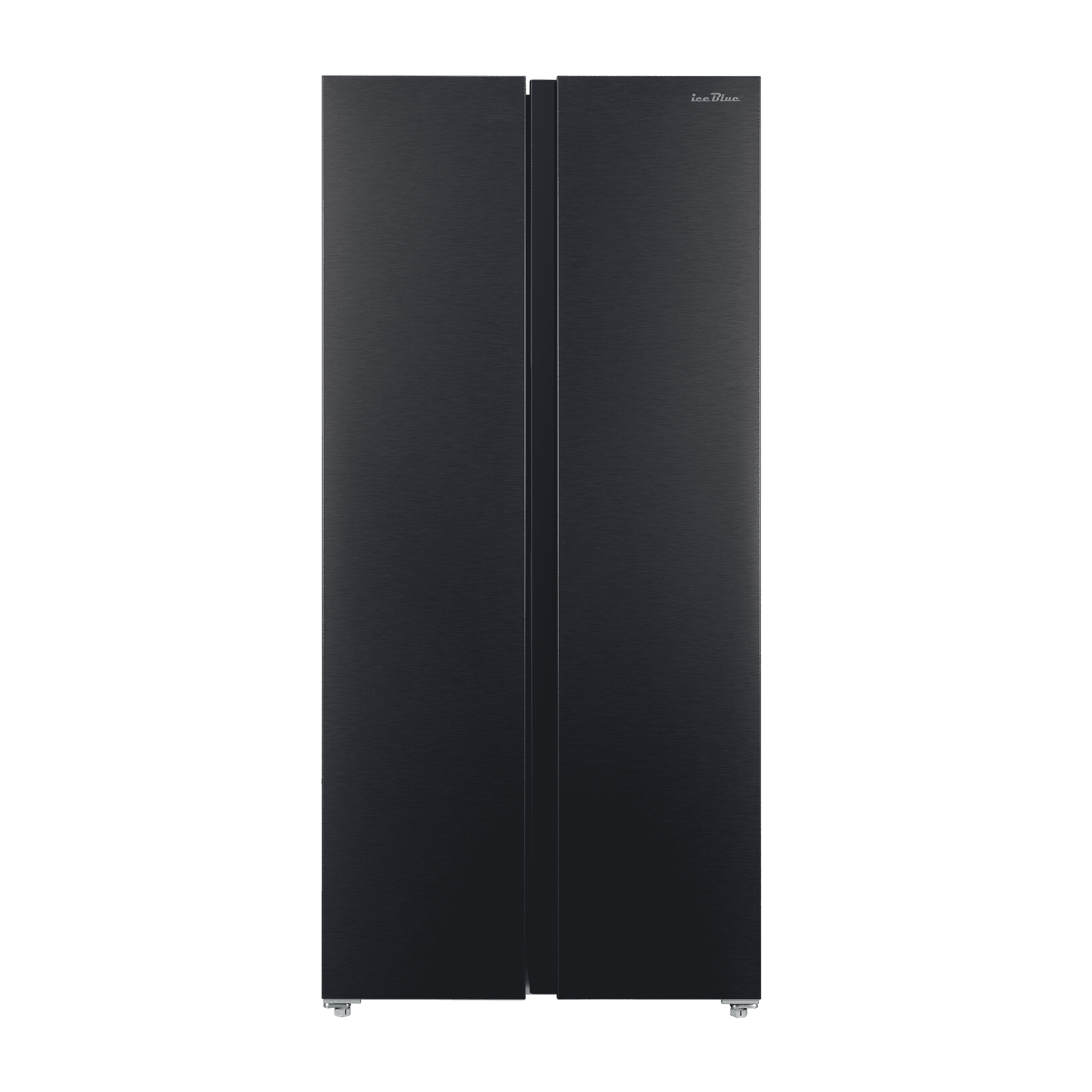 15.6 Cu. Ft. Black Stainless Steel Side-by-Side Refrigerator - Independent Left Freezer & Right Fridge Temperature Control