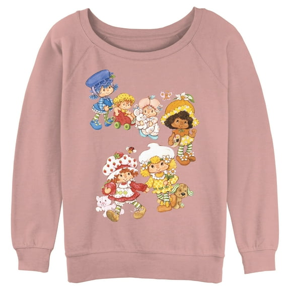 Junior's Strawberry Shortcake Sweet Walk Friends  Sweatshirt