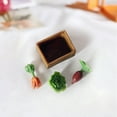 thumbnail image 3 of Cesta de verduras de 4 piezas Zulema Casa de muñecas en miniatura, 3 of 7
