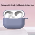 thumbnail image 4 of 5 in 1 Lanyard Carabiner Shockproof Case Storage Box Set Replacement for Airpods Pro 3 Bluetooth Earphone Cover Kit,Gray Workhe, 4 of 8