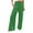 017_Green, variant on frariair Straight Leg Pants for Women High Waist Wide Smocked Elastic Loose Comfy Casual With Pockets Green