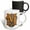 Multicolor, variant on 3drose, Steampunk Monogram Initial M, 11oz Two-tone Yellow Mug
