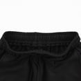 thumbnail image 6 of TOWED22 Girls' Sweatpants Straight Wide Leg Kids Drawstring Casual Joggers Teen Loose Athletic Pants with Pockets(Black,8-9 Y), 6 of 7