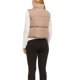 thumbnail image 5 of Chaleco acolchado Steve Madden recortado para mujer sin mangas, 5 of 7